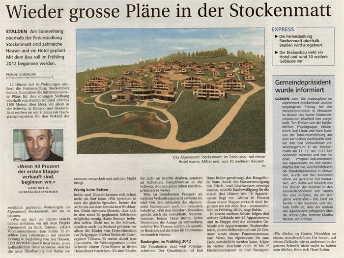 publicaties project stockenmatt obwalden